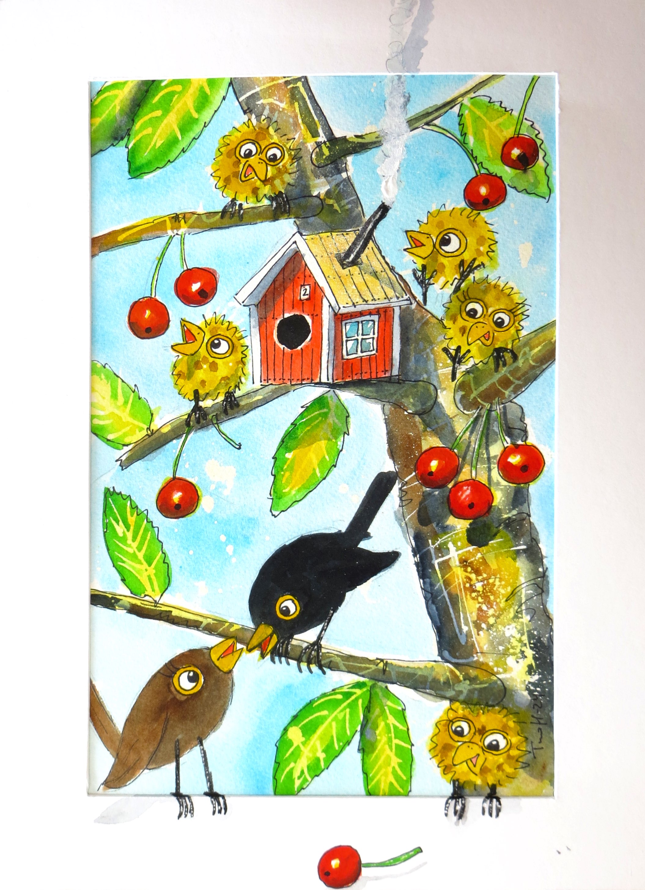 Nymålade tavlor Timo Horne