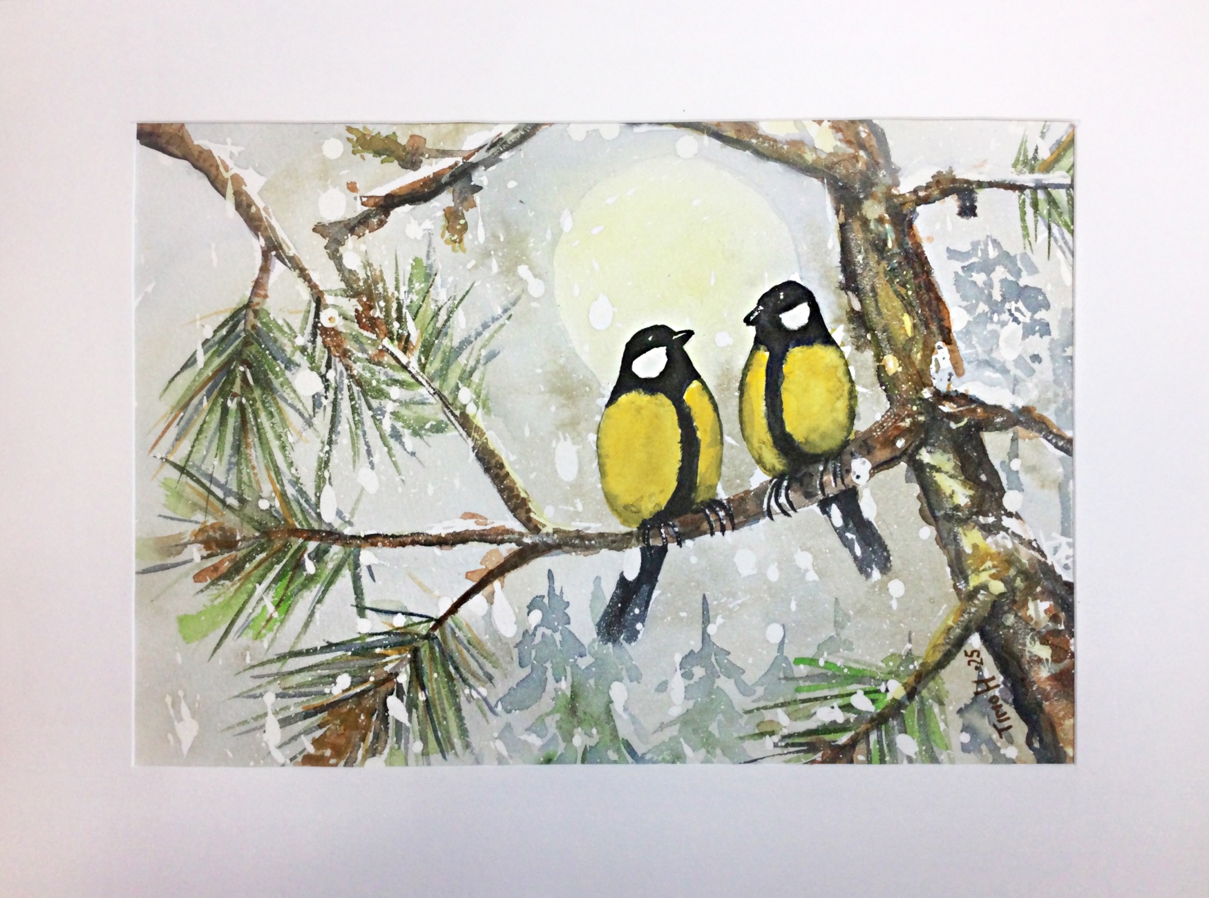 nymålade tavlor Timo Horne