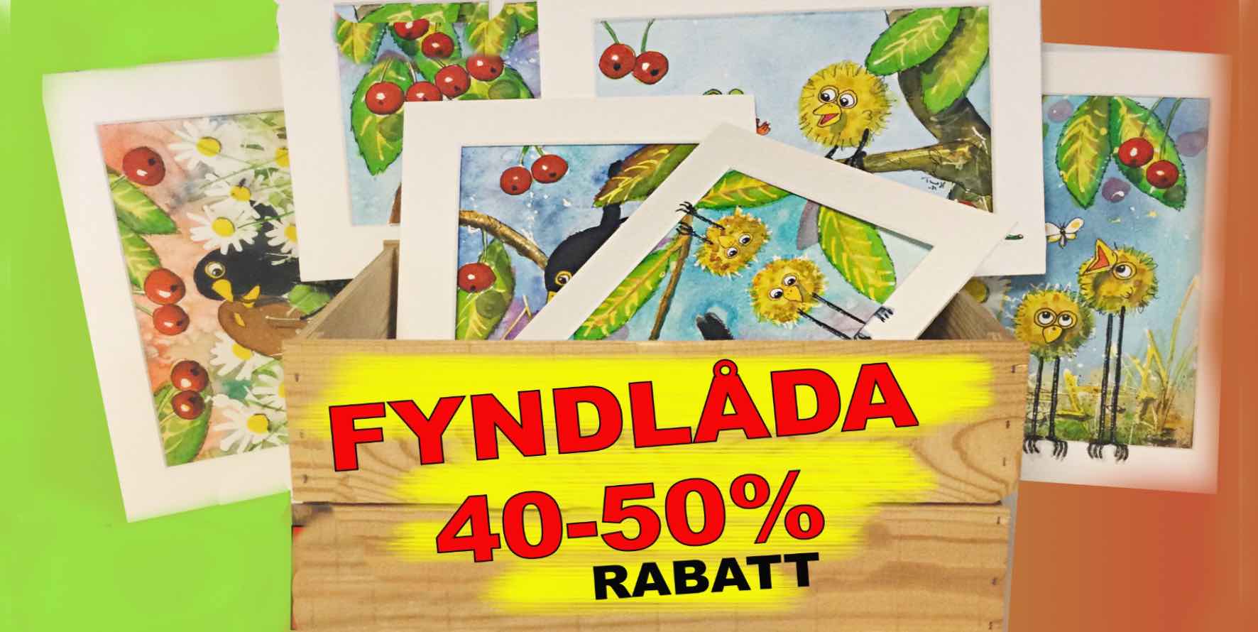 Fyndlåda tavlor av Timo Horne