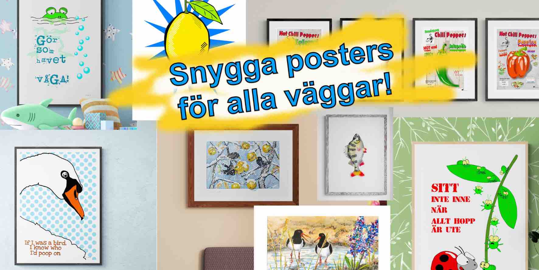 Snygga posters av Timo Horne